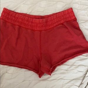 Lululemon coral shorts